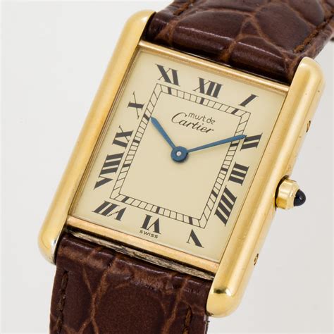 must de Cartier Tank vintage